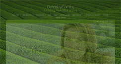 Desktop Screenshot of dentistryforyou.com